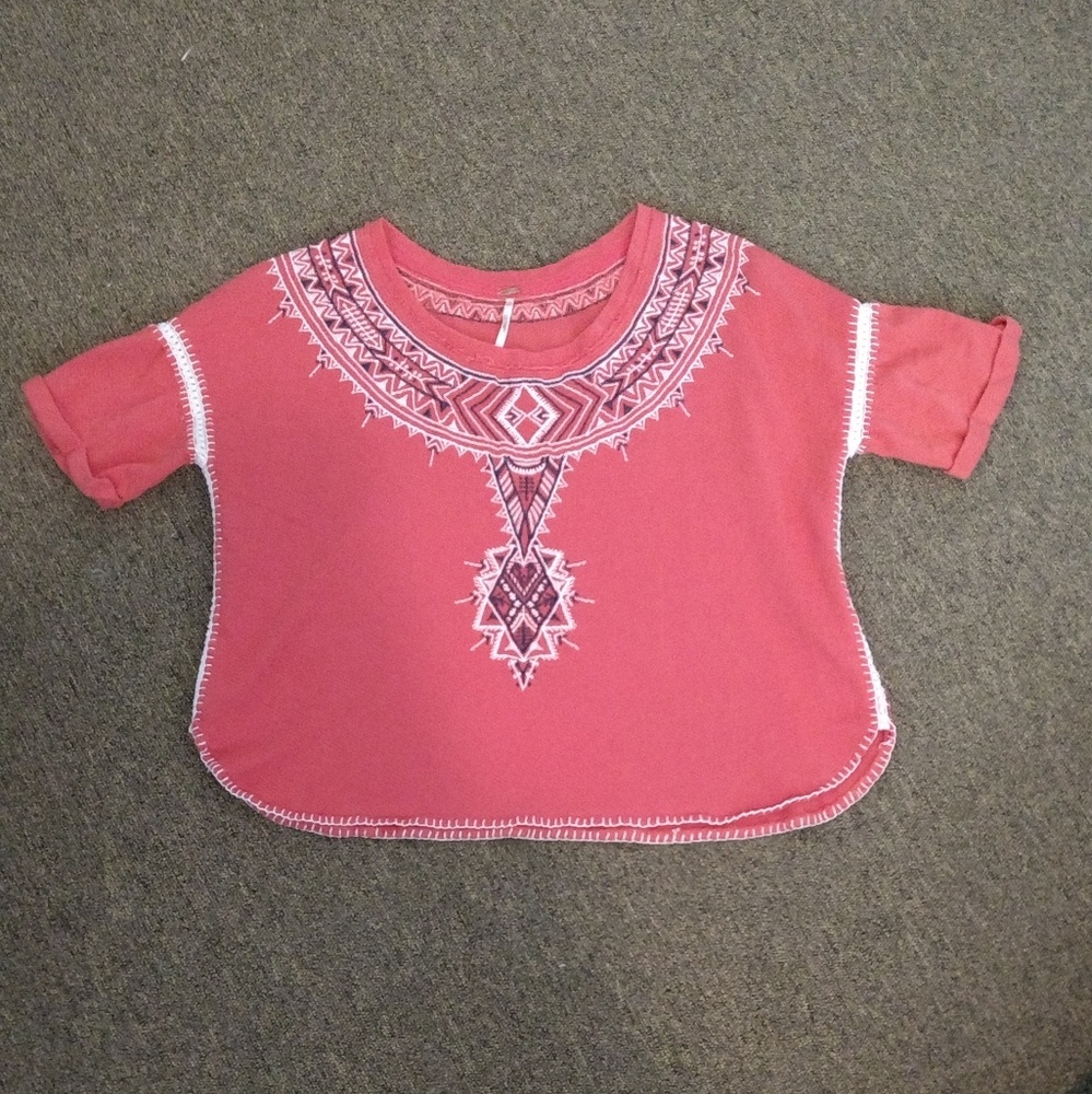 Free People Coral Top - Picture 1 of 7